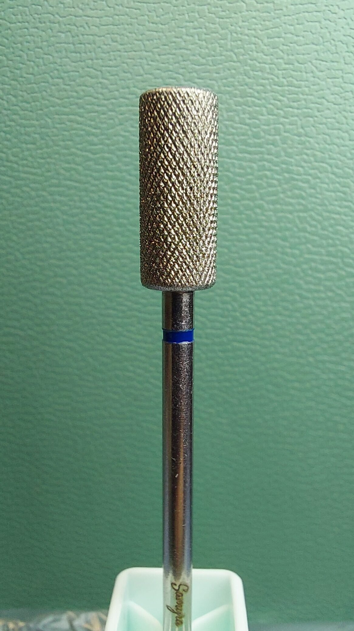 Punta diamantata Kayla Barrel blu Samyra ⌀5,3mm cilindretto versatile